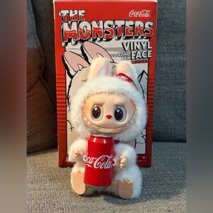 ‼️‼️SOLD‼️‼️ Labubu The Monster’s Coca Cola Happy Factor Pop Mart